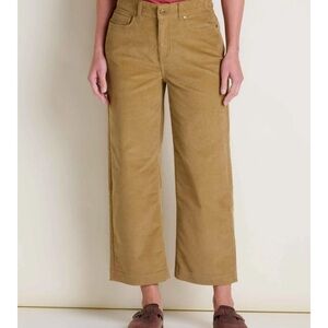 Toad&Co Tan Corduroy Pants